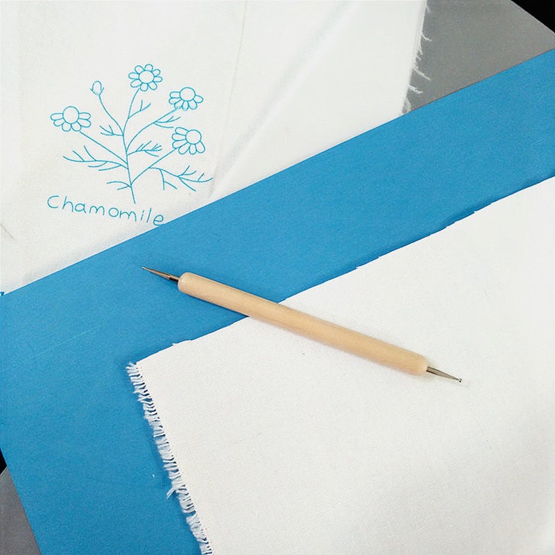 Apol 5 Pcs Transfer Paper,Carbon Water-Soluble Tracing Paper 11"Ã—9"ï¼ŒTransfer Pattern on Cloth, Fabric,Canvasï¼ŒPaper for Home Sewing Cross-Stitch Paint - Image 3